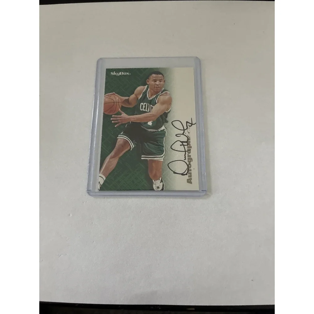 1996-97 Skybox Premium‎ - Autographics David Wesley Black Ink (AU)